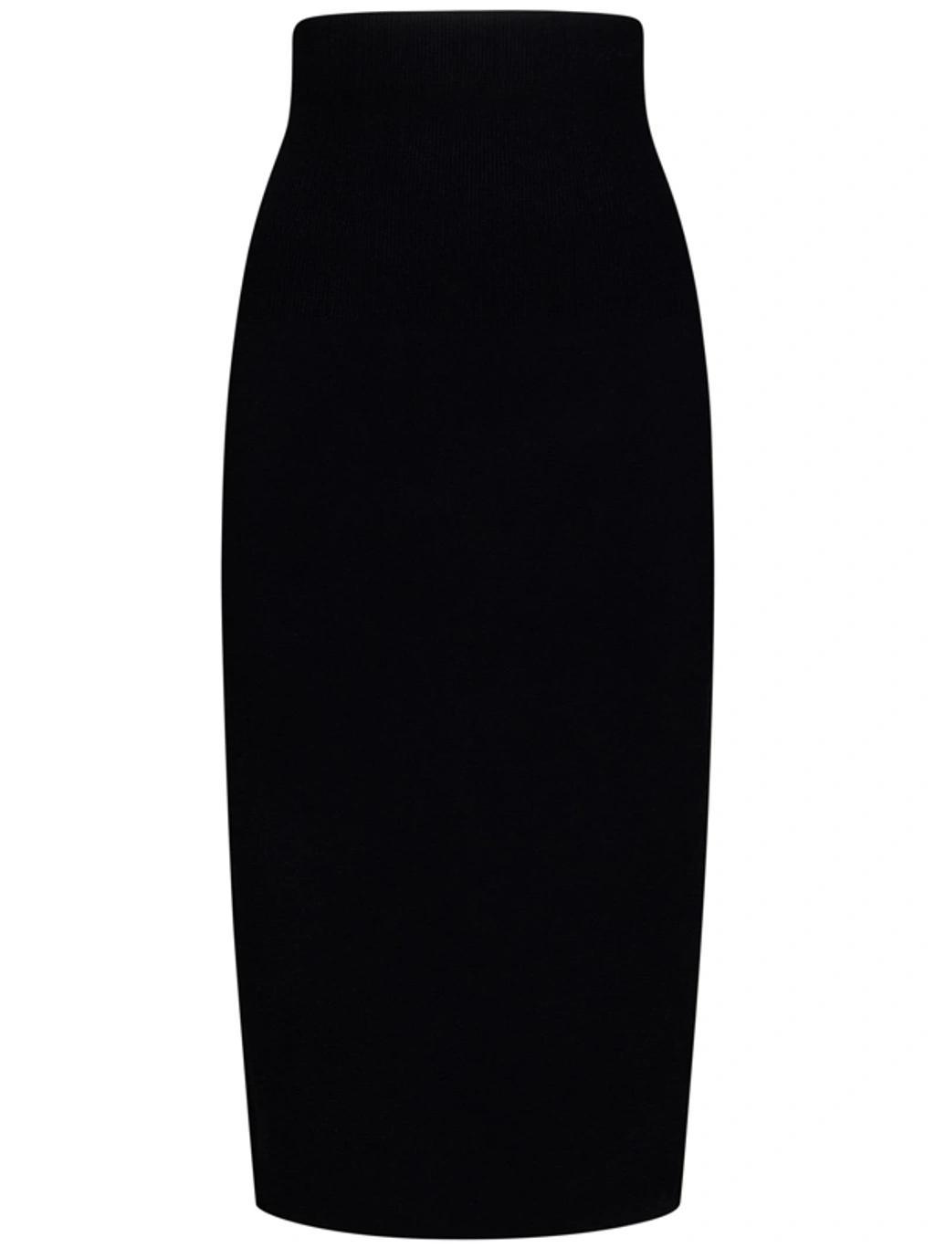 Vb Body Pencil Maxi Skirt In Black Product Image