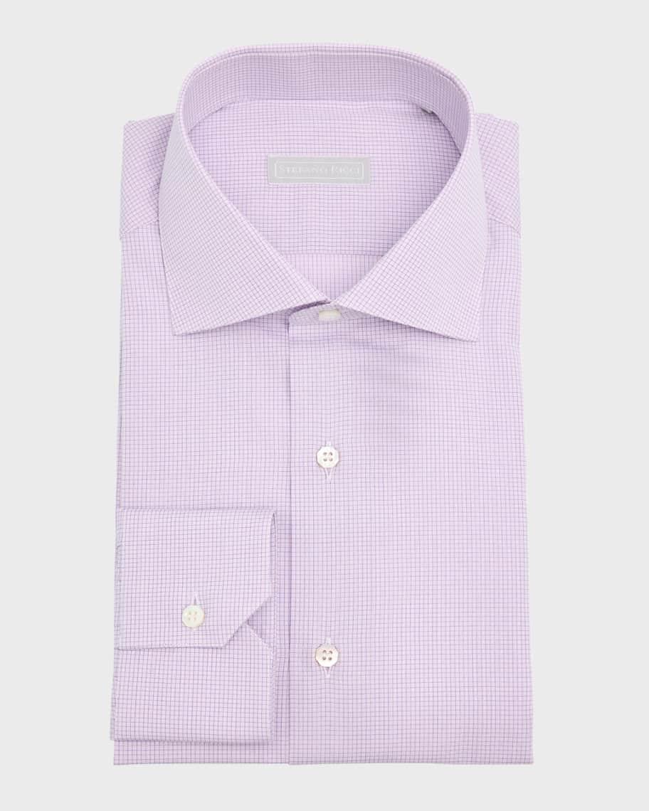 Mens Graph Check Dress Shirt Product Image