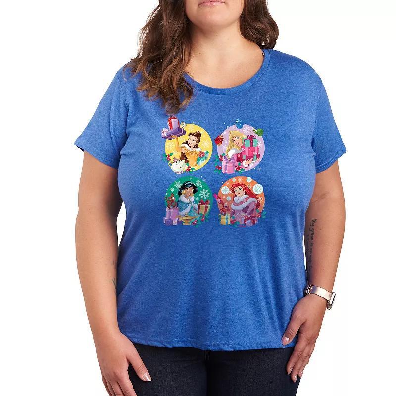 Plus Care Bears Better Together Graphic Tee, Womens Blue Grey Product Image