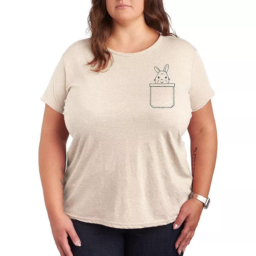 Plus Spread Kindness Like Wildflowers Graphic Tee, Womens Grey Gray Product Image