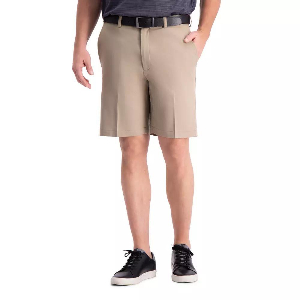 Men's Haggar® Cool 18® Pro Gabardine Flat Front Shorts, Size: 36, String Product Image