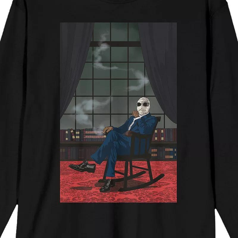 Men's Universal Monsters Invisible Man Graphic Tee, Size: Large, Black Product Image