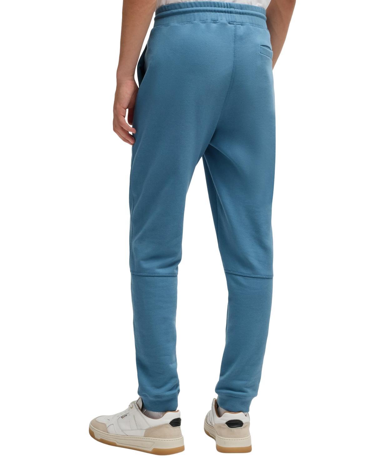 HUGO BOSS Boss By  Men's Logo Patch Tracksuit Bottoms In Open Blue Product Image