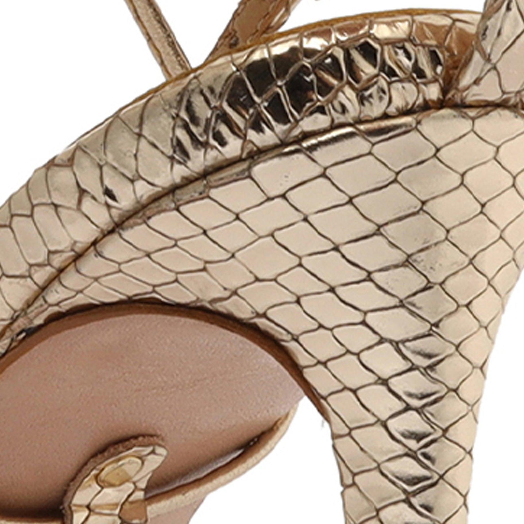 Vikki Metallic Leather Sandal Product Image