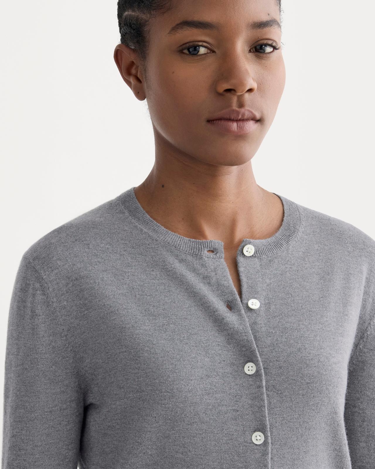 Womens Cropped Cardigan in Cotton Cashmere by Everlane Product Image