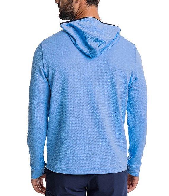 Southern Tide Performance Stretch Scuttle Heather Quarter-Zip Hoodie Product Image