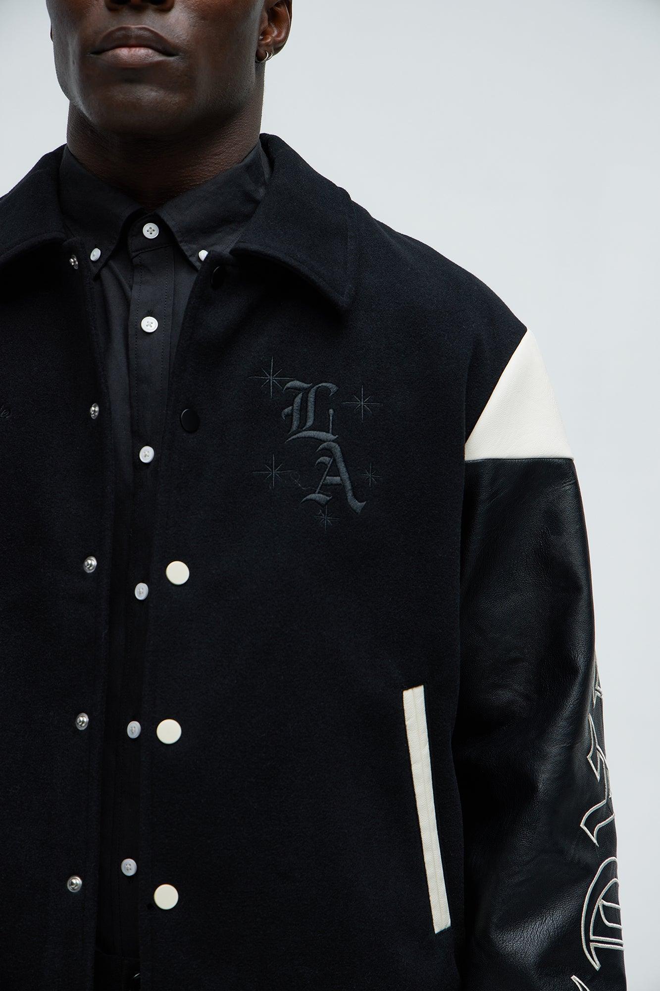Angel Varsity Jacket - Black Product Image