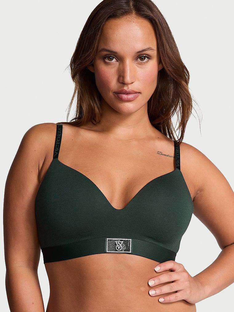 Shine Patch Lightly Lined Wireless Bra Product Image