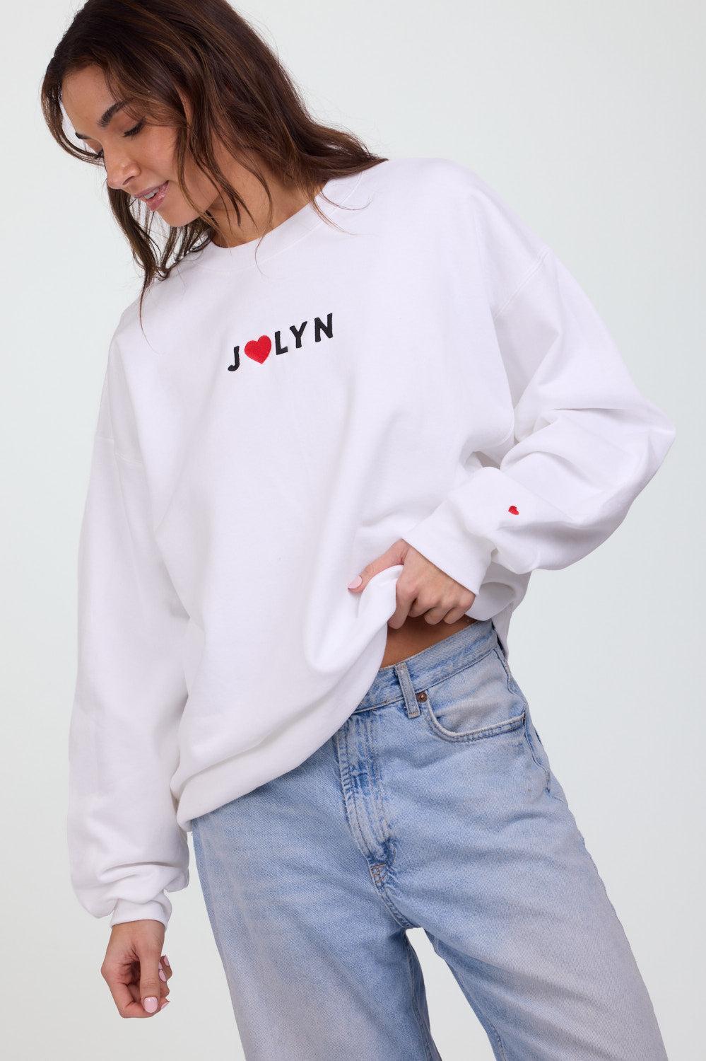 Roxanne Oversized Fleece Crewneck Product Image