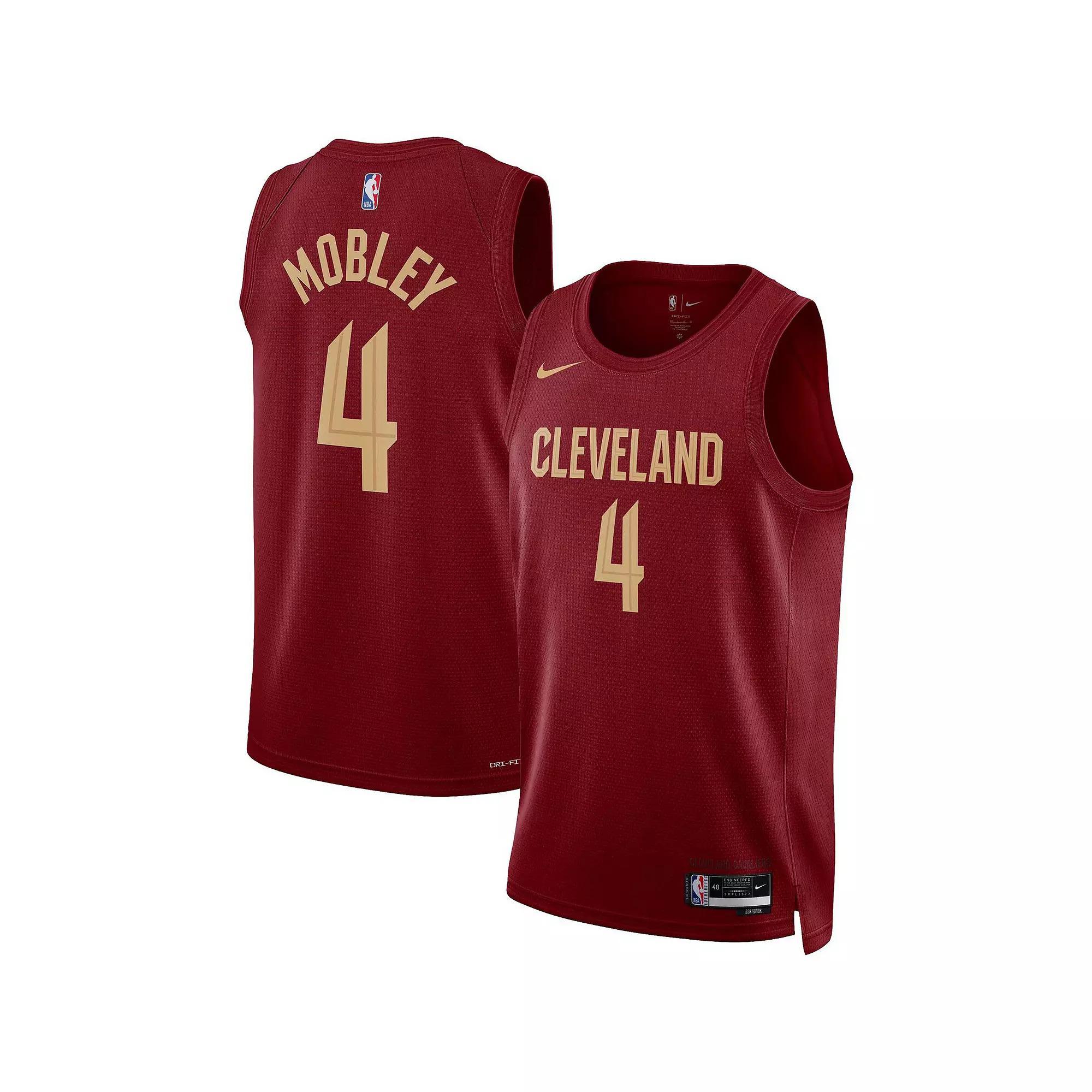 Unisex Nike Evan Mobley Burgundy Cleveland Cavaliers Swingman Jersey - Icon Edition, Men's, Size: Small, Med Re Product Image