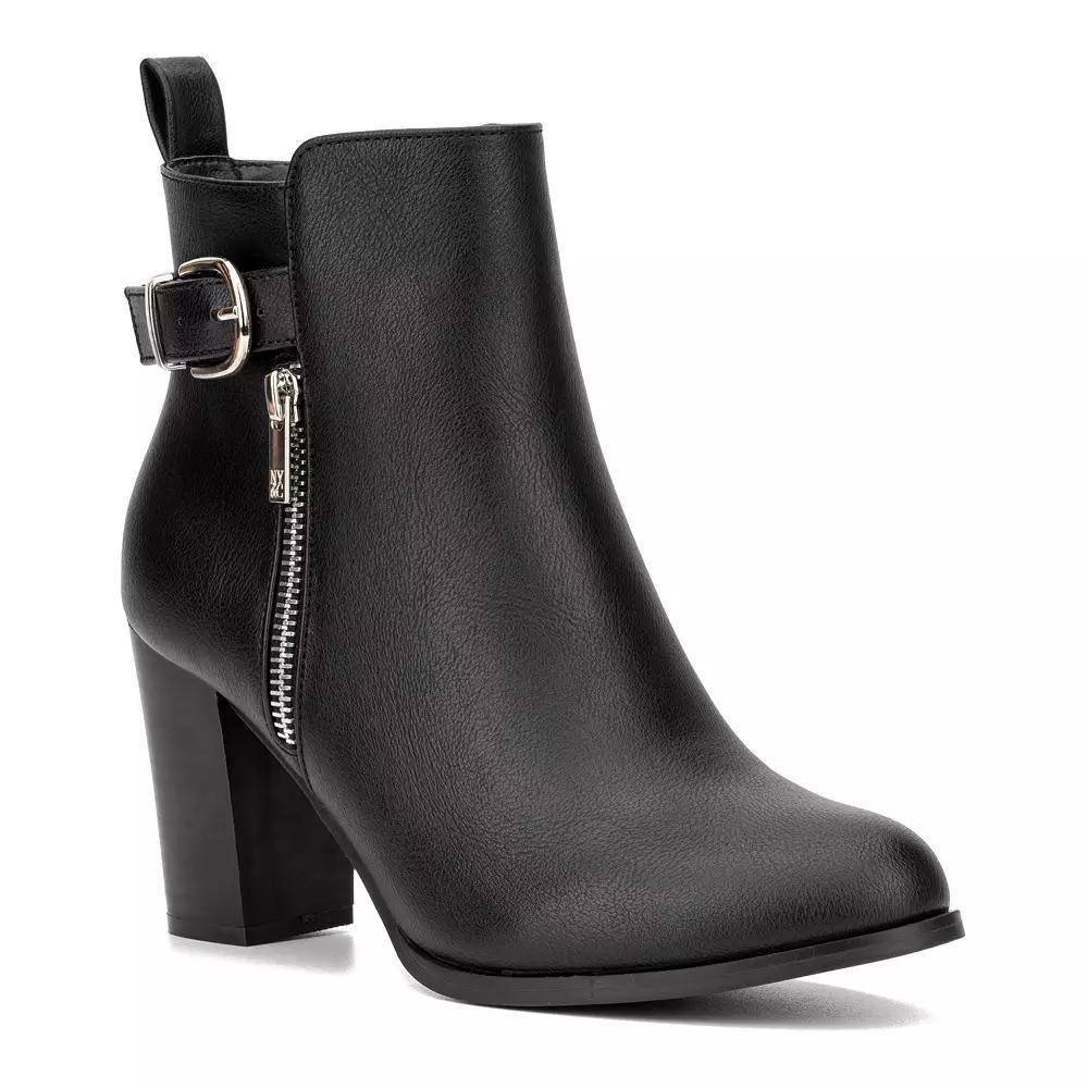 New York & Company Angie Women's Ankle Boots, Size: 6.5, Black Product Image