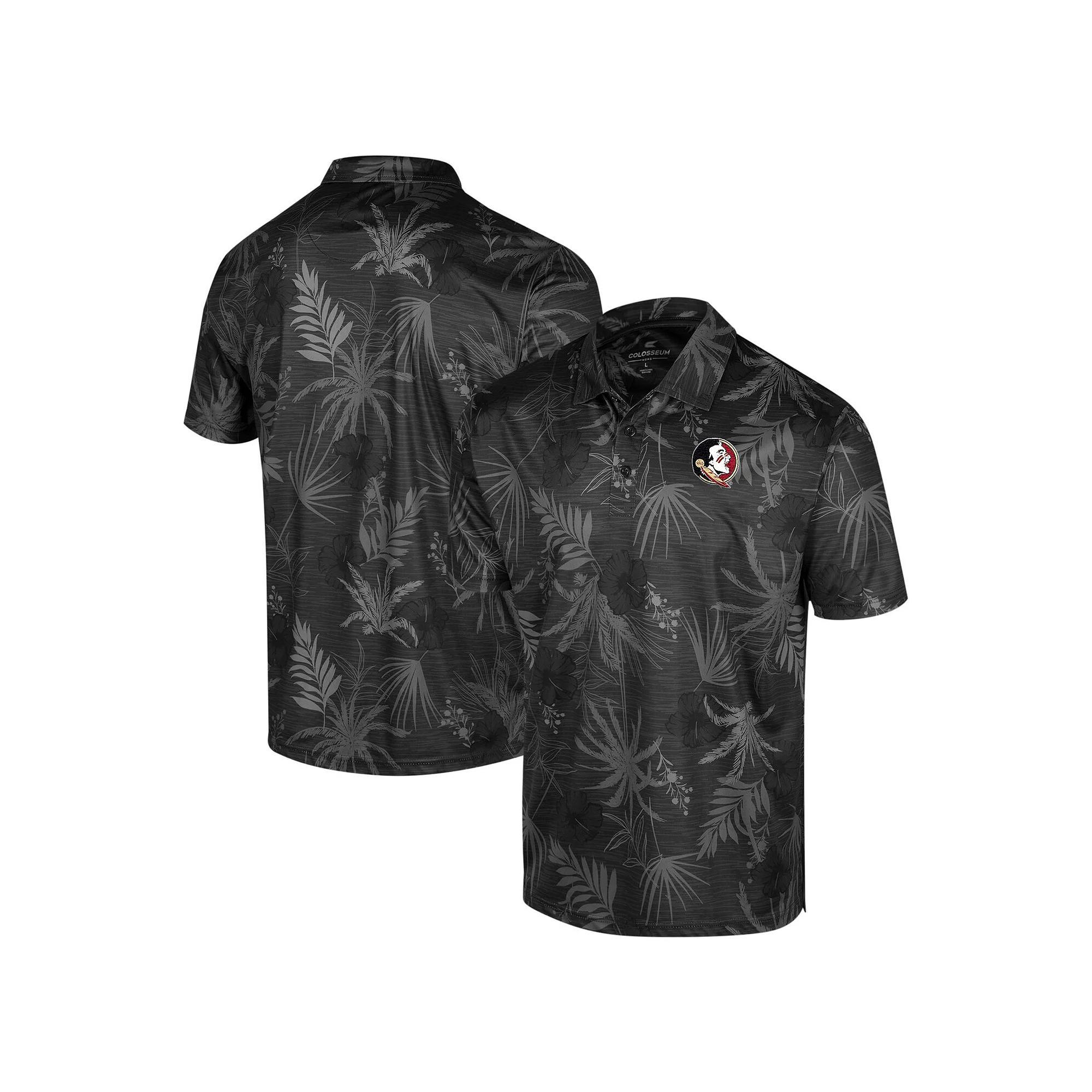 Mens Colosseum Florida State Seminoles Big & Tall Palms Polo Product Image