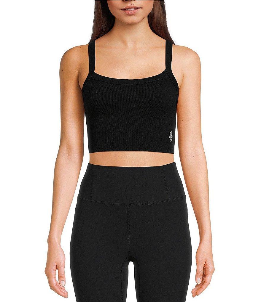 Free People FP Movement All Clear Solid Scoop Neckline Sleeveless Cami Product Image