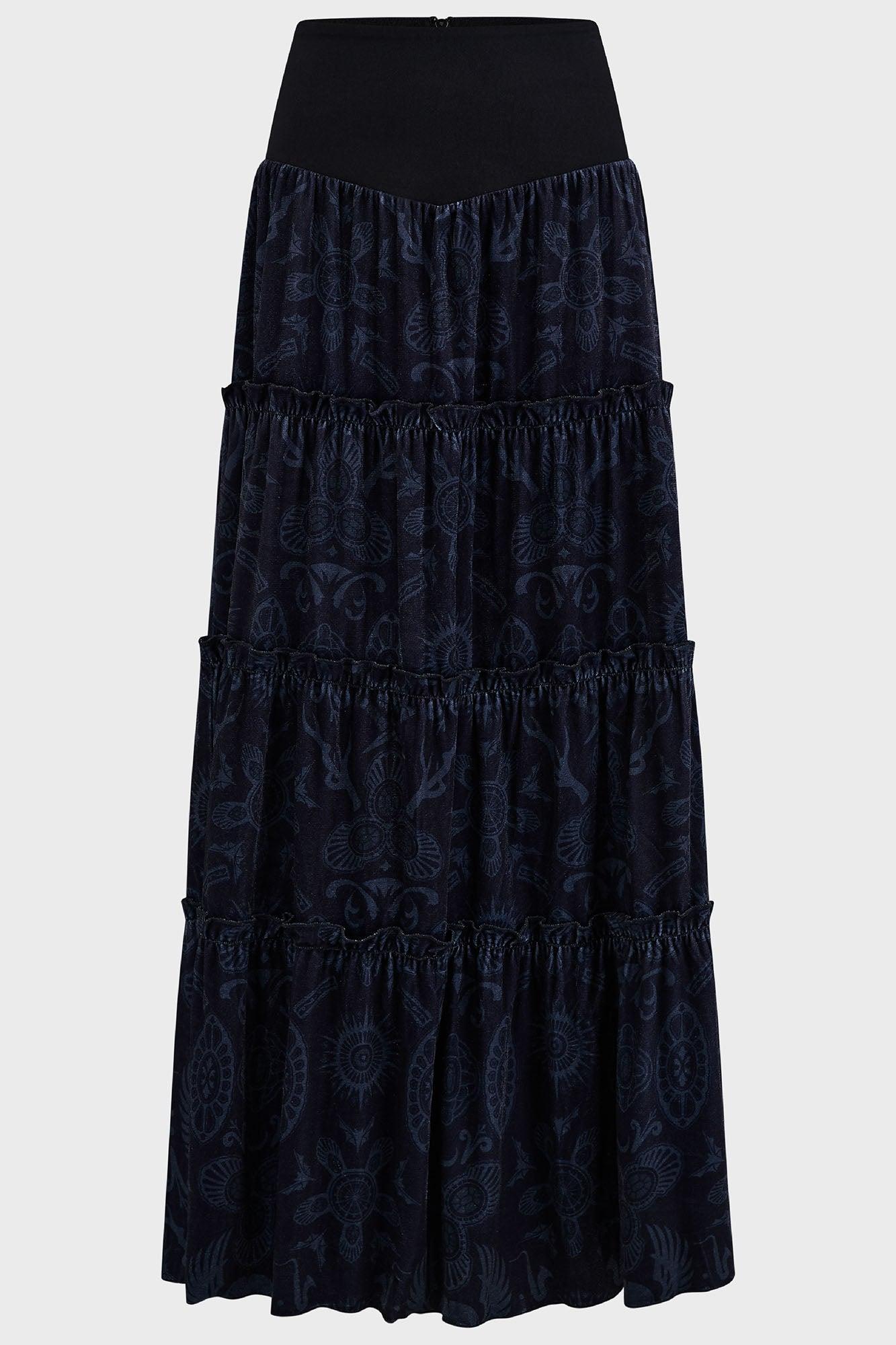 Half Vamp Maxi Skirt Female Product Image