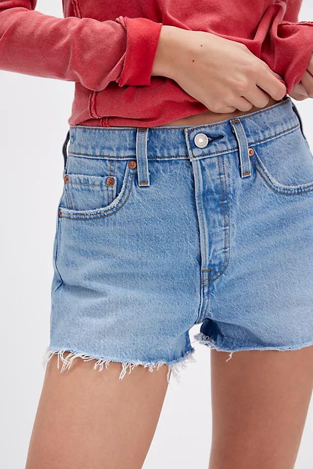Levi’s 501 High-Rise Denim Shorts Product Image