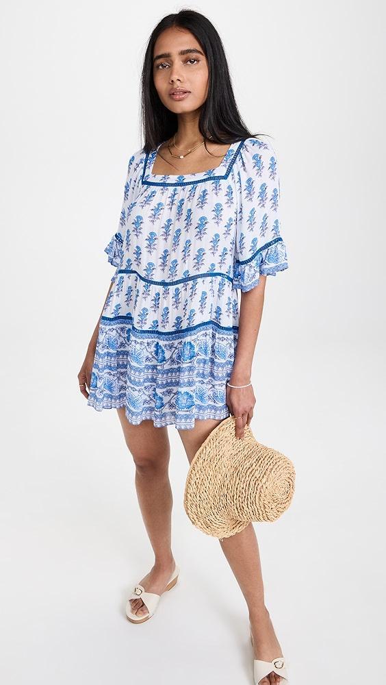 Playa Lucila Drop Waist Border Print Dress | Shopbop Product Image
