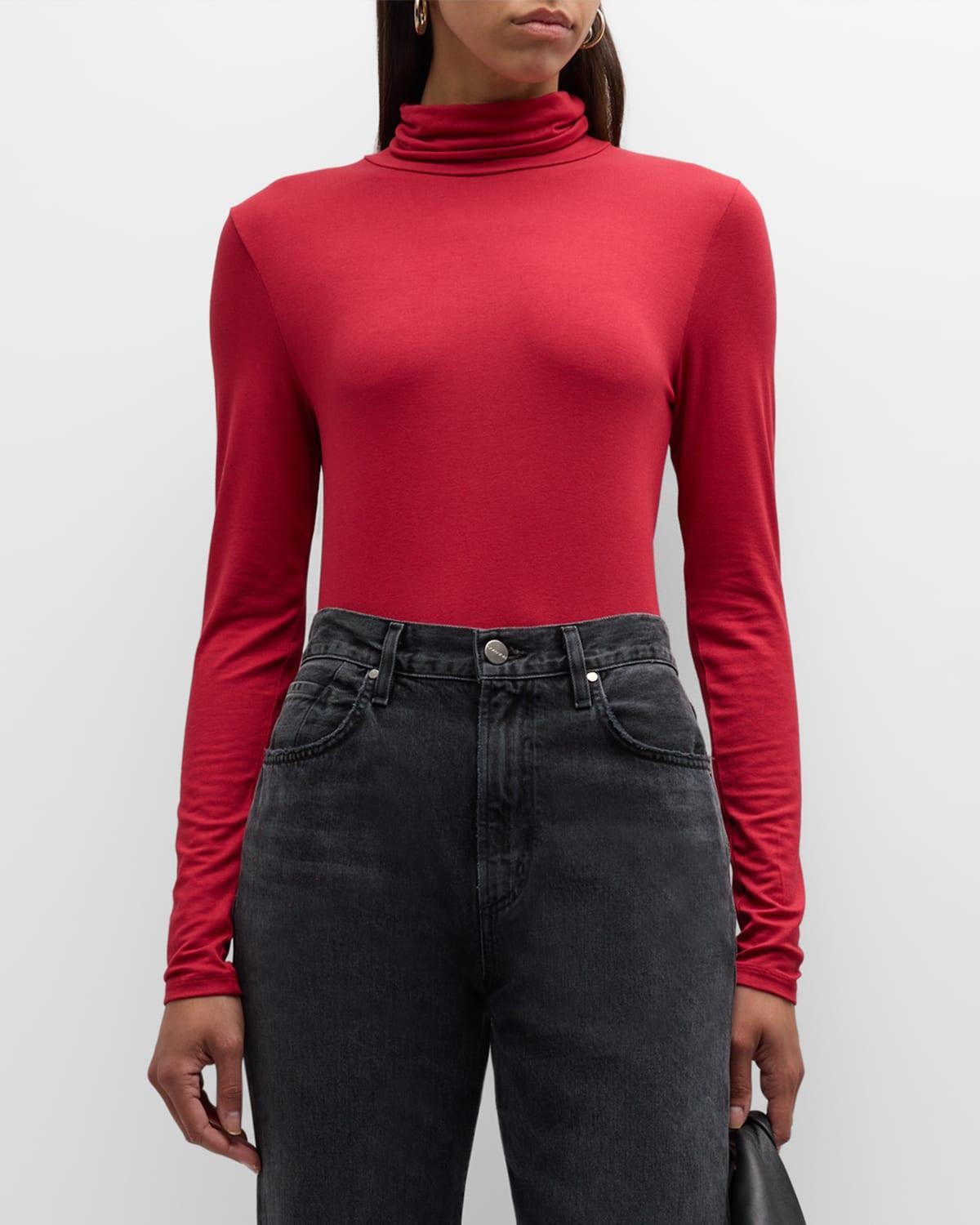 Viscose Jersey Turtleneck Product Image