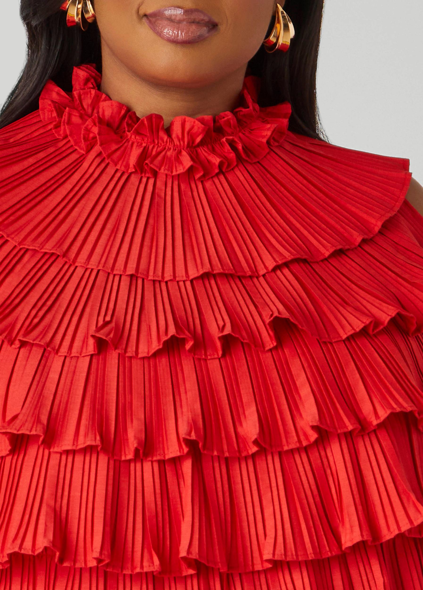 Tiered Ruffled Blouse Product Image