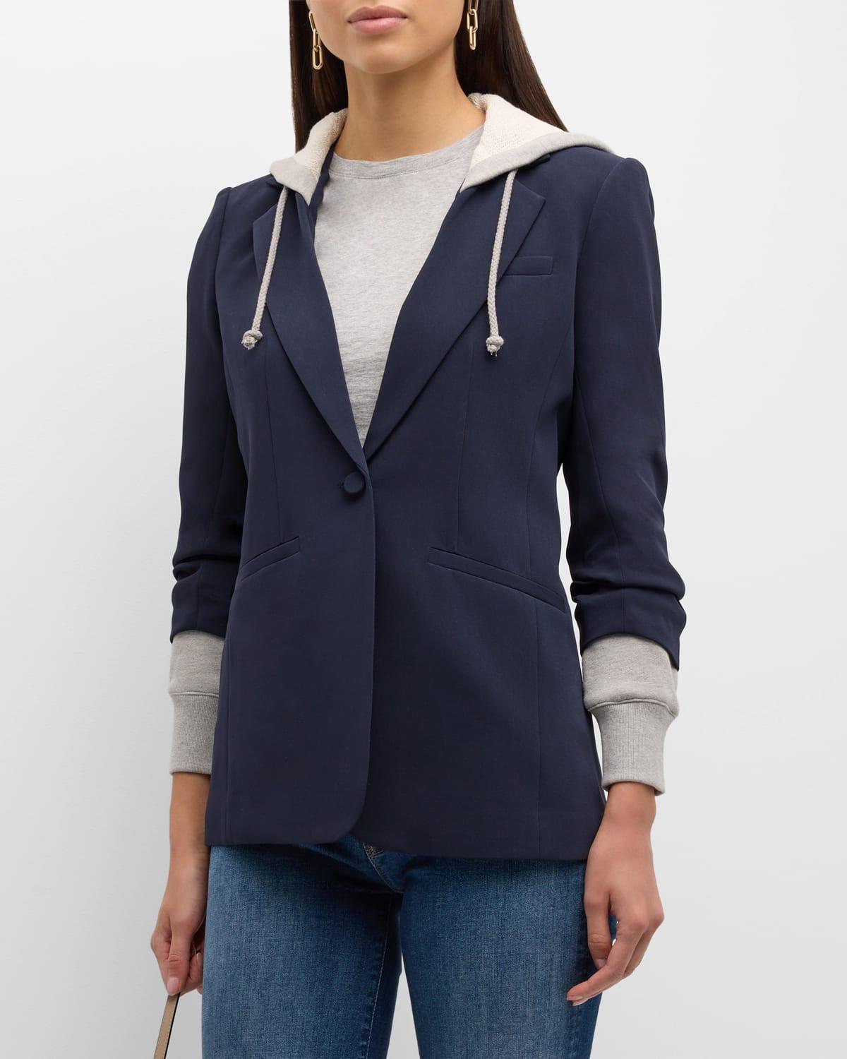 Cinq a Sept Khloe Hooded Blazer Product Image