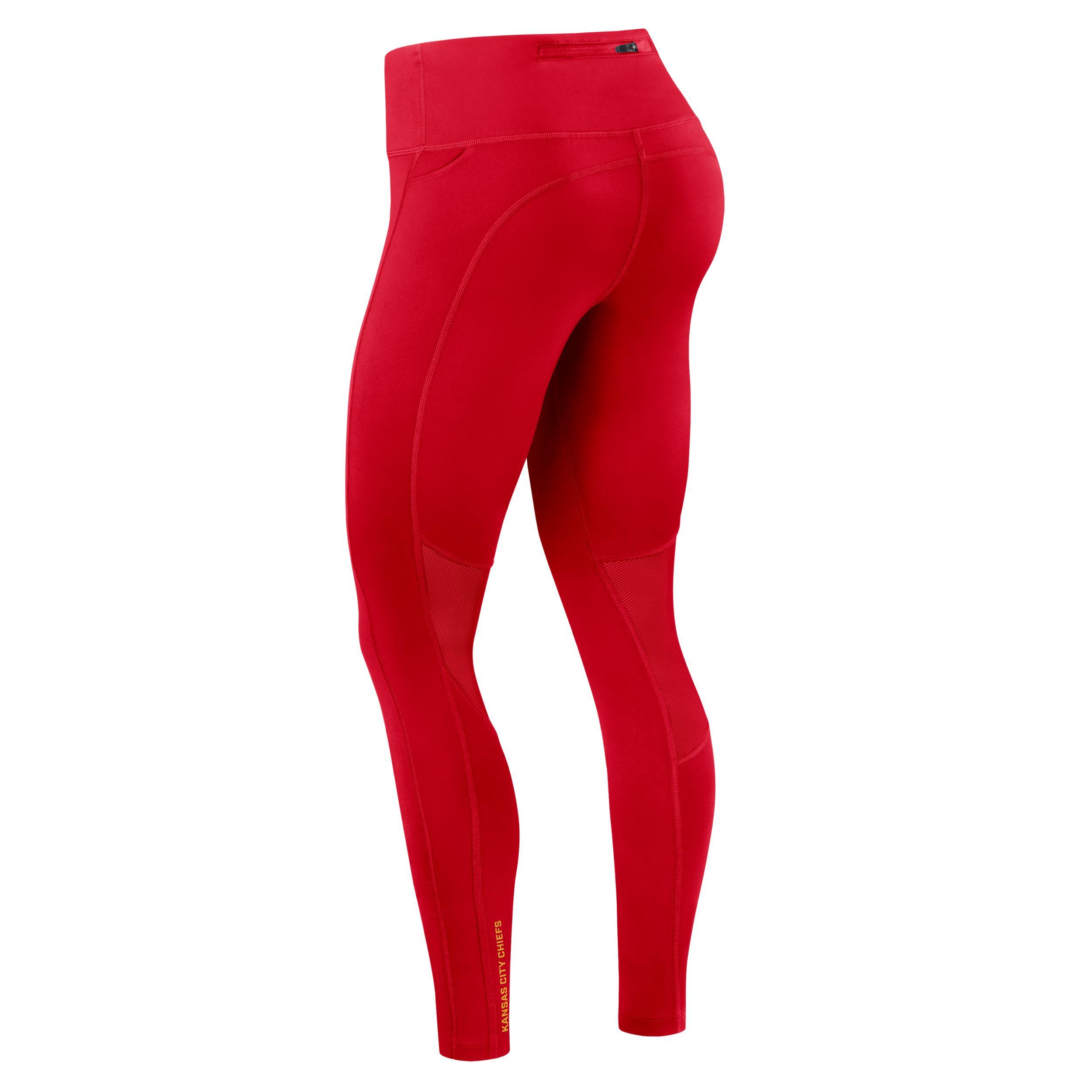 Kansas City Chiefs Epic Fast Women's Nike Dri-FIT NFL Leggings Product Image