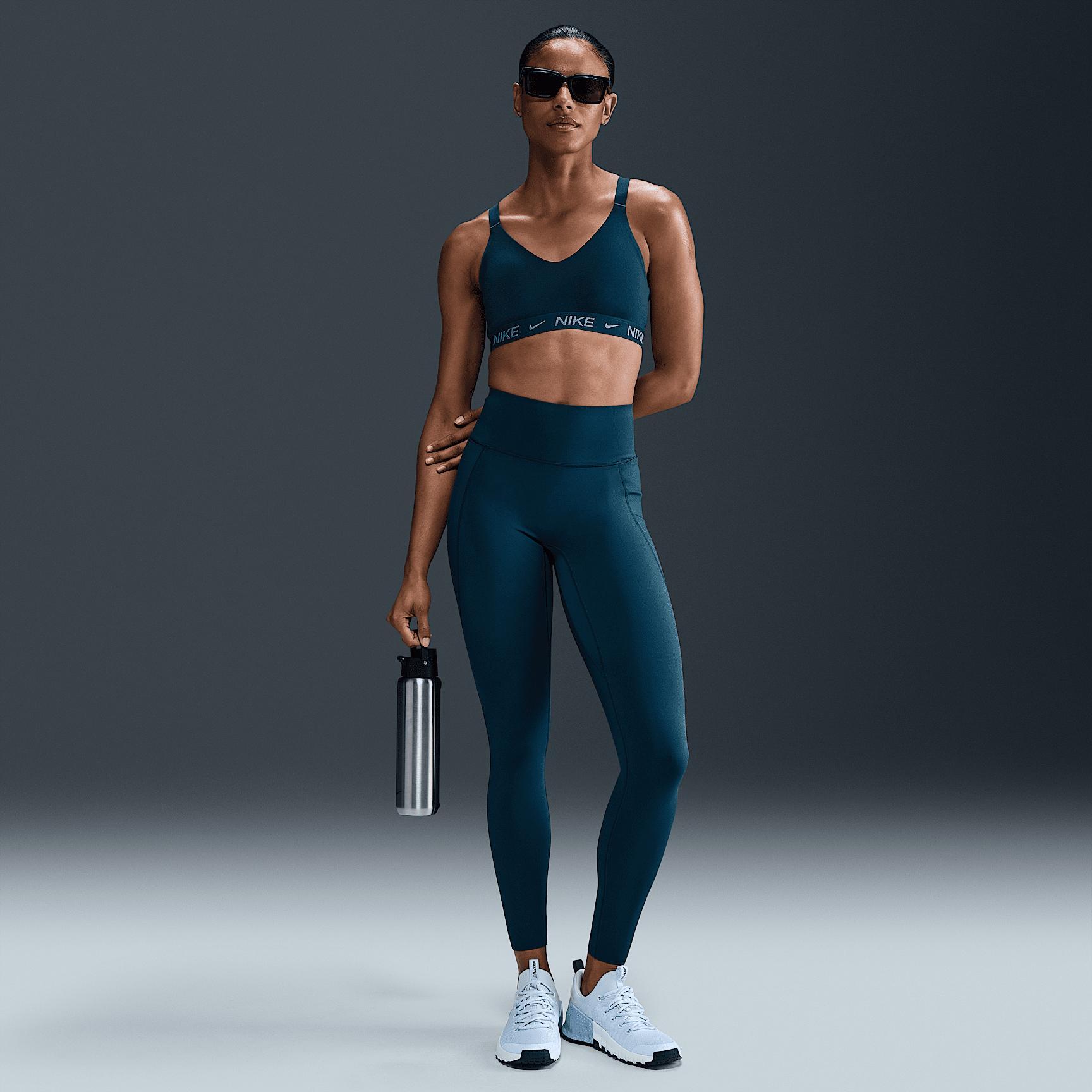 Nike Universa Women's High-Waisted Full-Length Leggings with No Front Seam Product Image