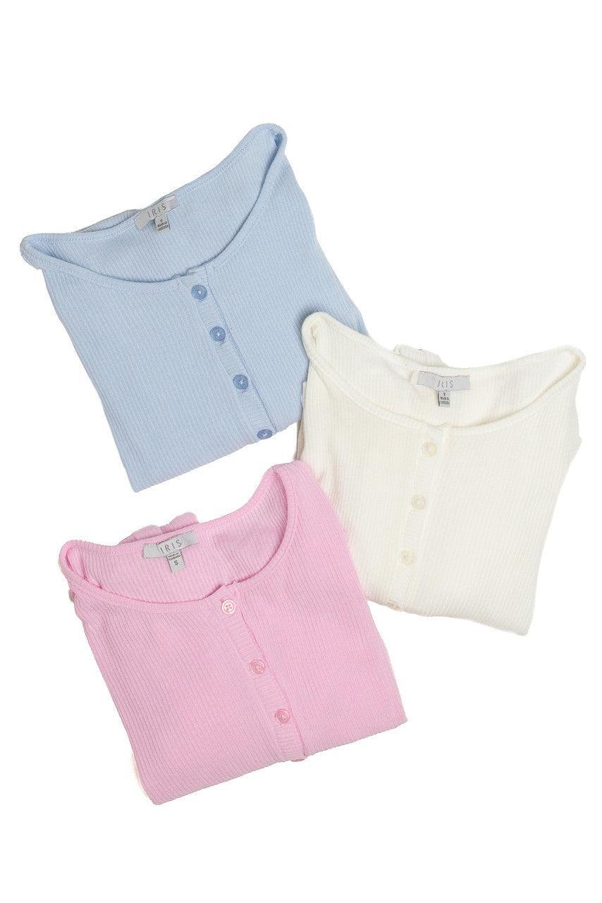 Off White Spring Mini Cardigan Product Image