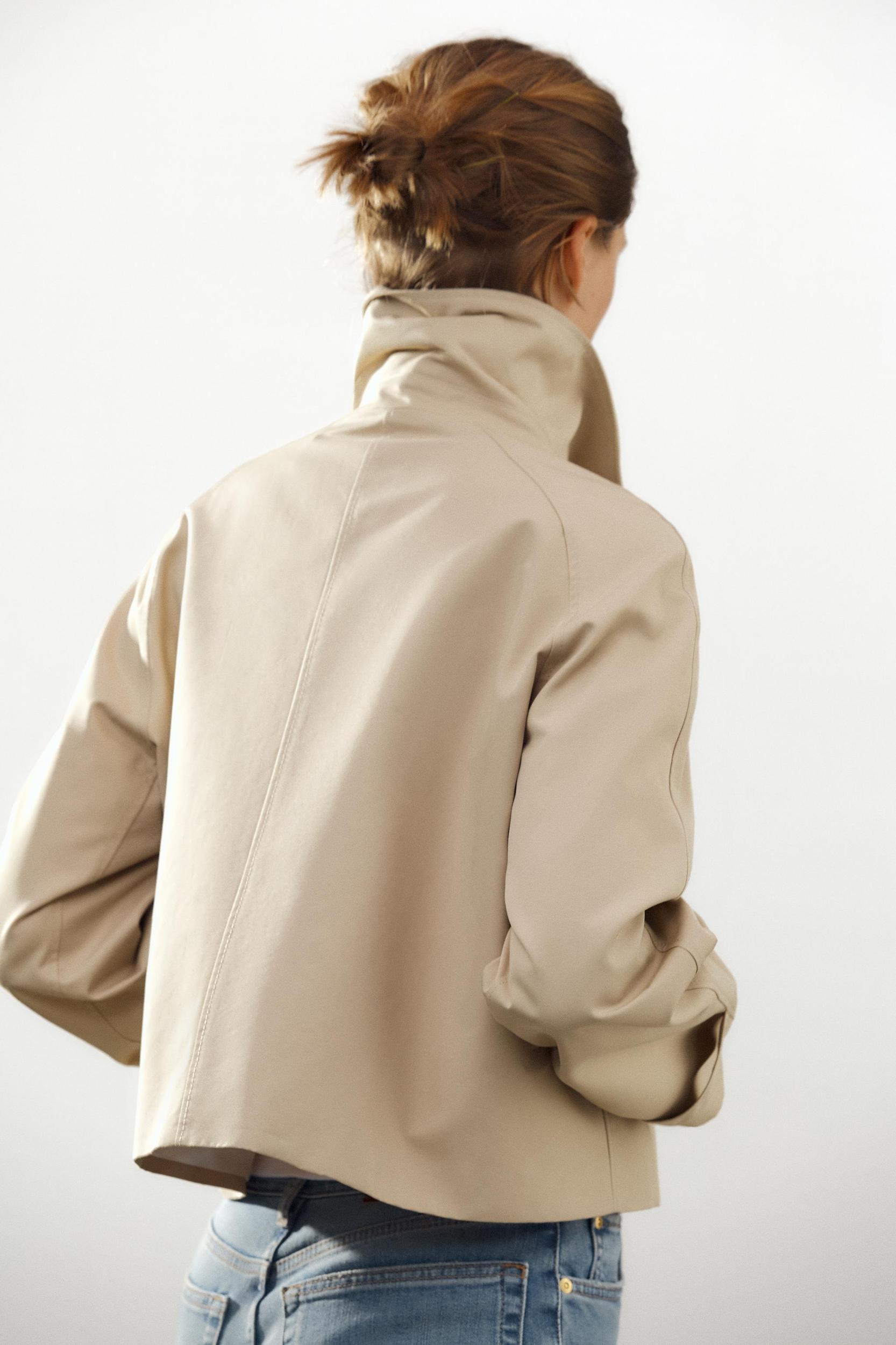 SHORT TRENCH COAT ZW COLLECTION Product Image