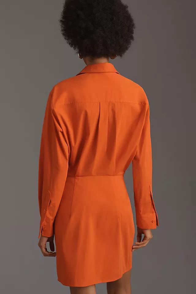 Good American Poplin Mini Shirt Dress Product Image