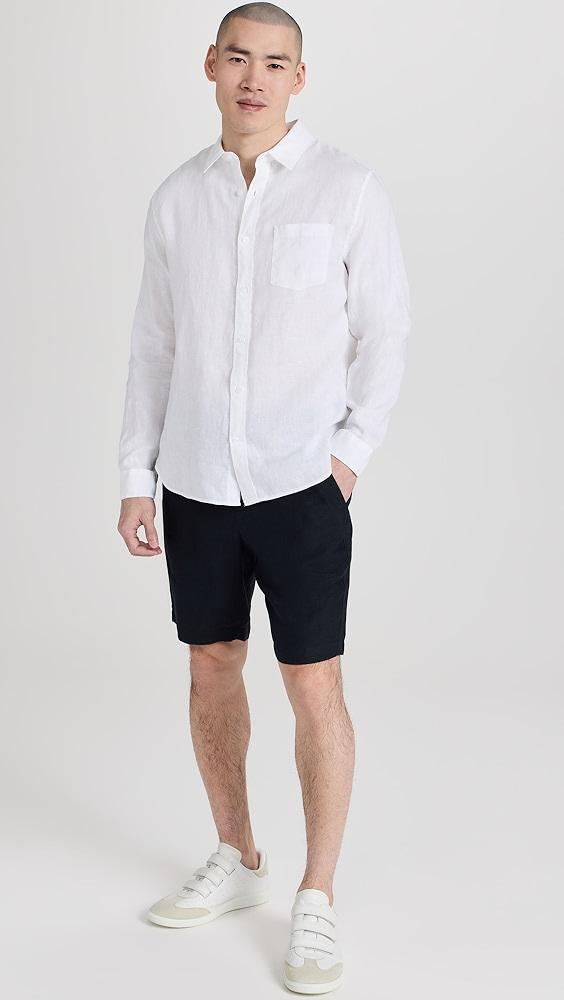 Vince Linen Shirt | Shopbop Product Image