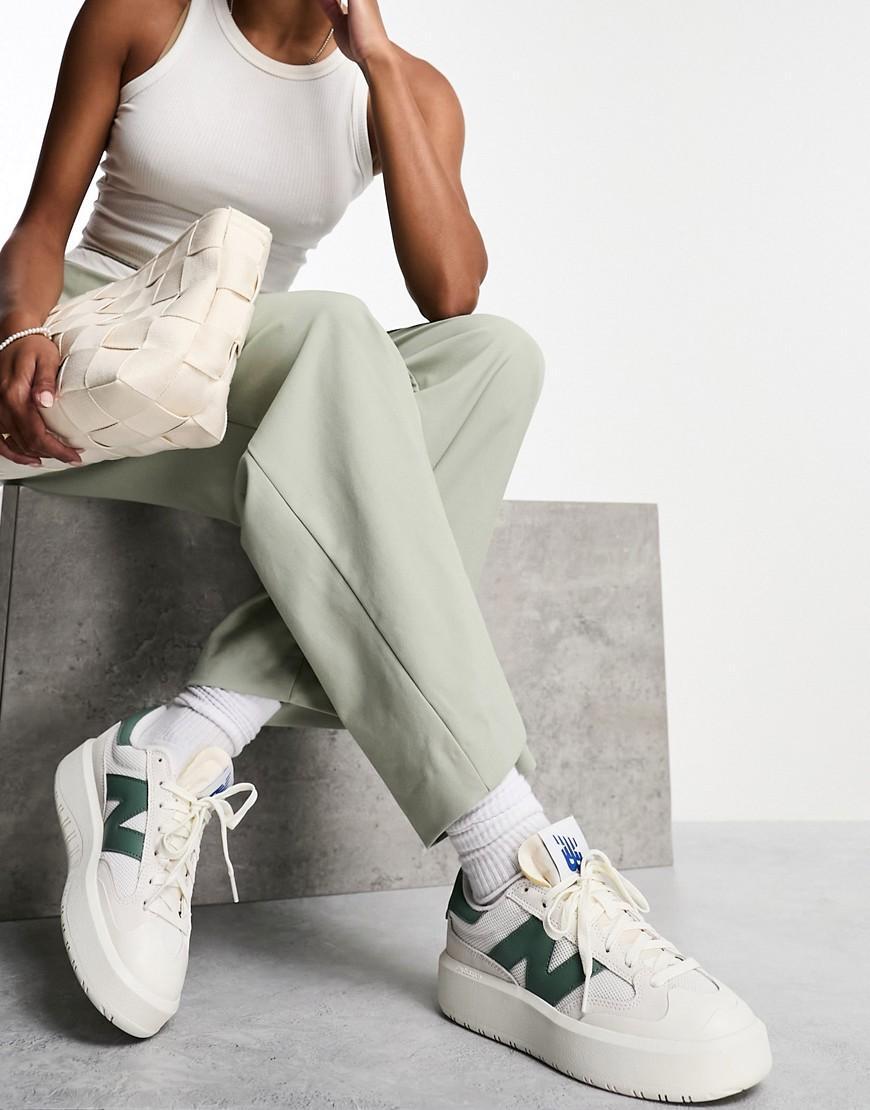 New Balance Womens CT302 - Shoes Sea Salt/Green Product Image