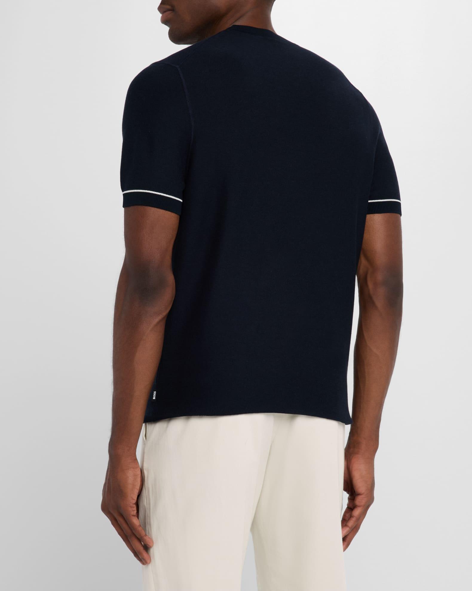 Men's Gianfranco Short-Sleeve Crewneck Sweater Product Image