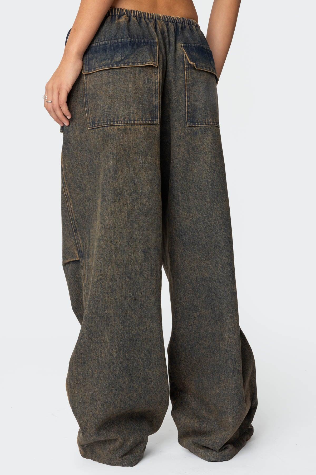 Regine Oversized Parachute Jeans Product Image