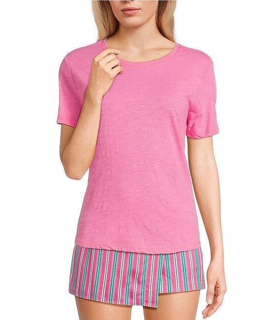 Copper Key Solid Knit Short Sleeve T-Shirt Product Image
