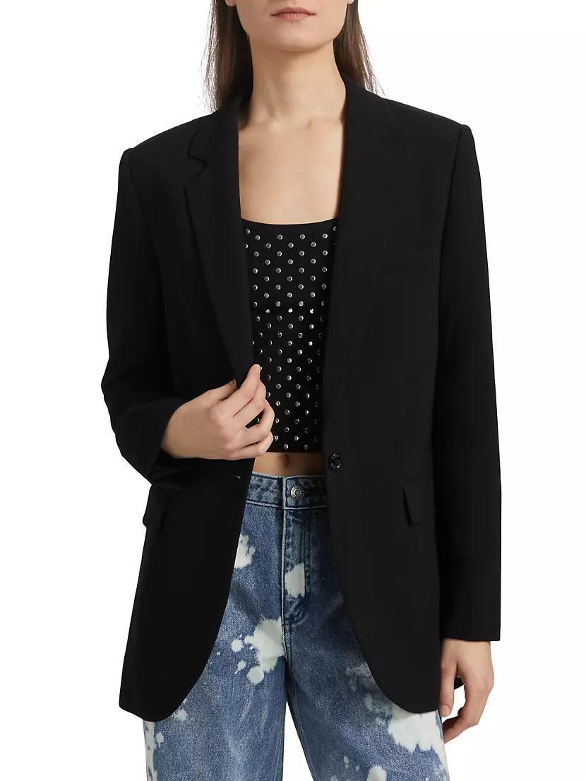 Womens Mensy One-Button Blazer Product Image