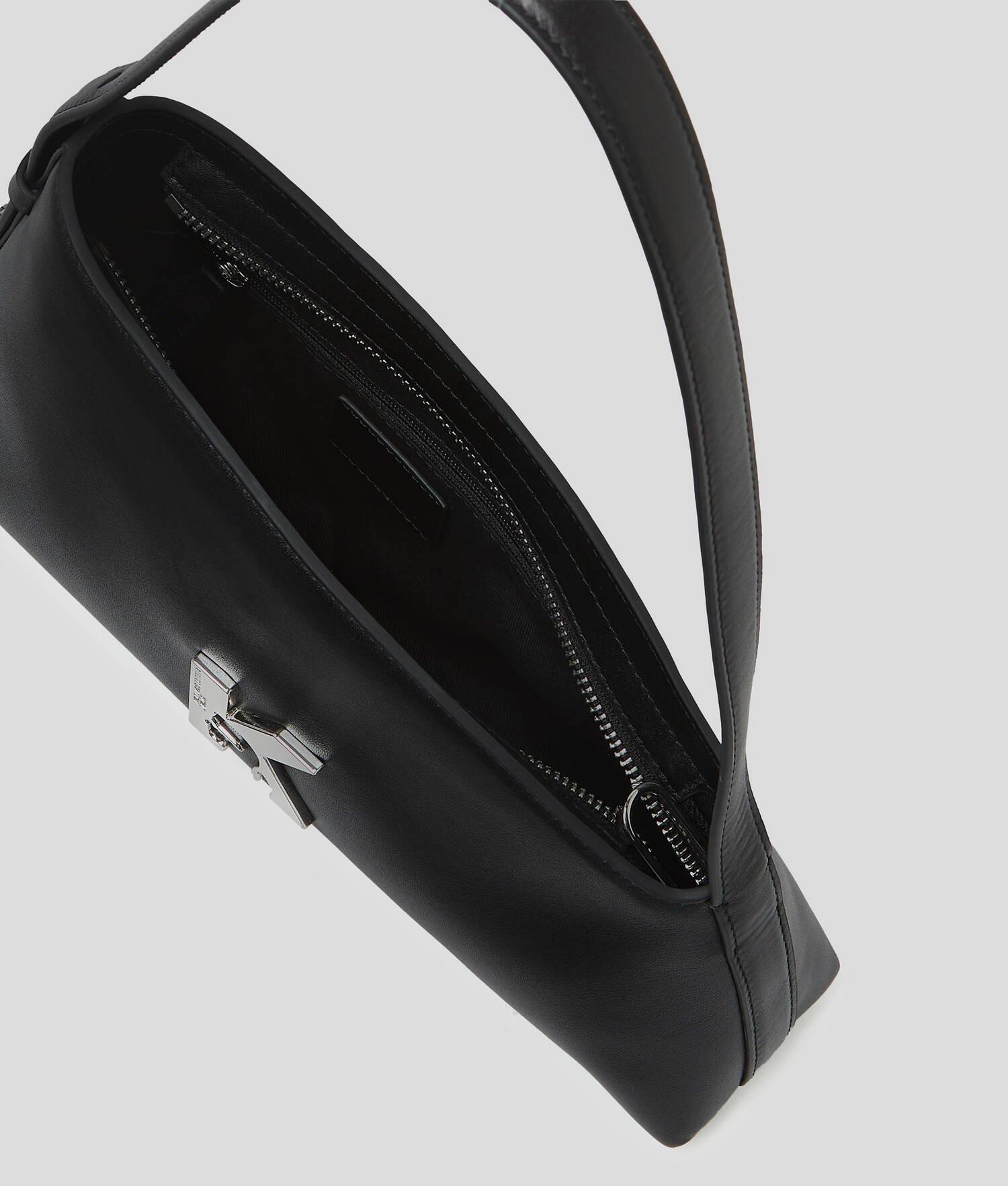 GEO LEATHER SHOULDER BAG Product Image
