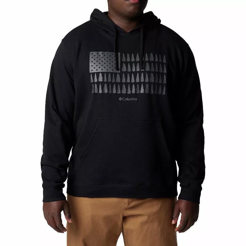 Men's Columbia Trek Graphic Fleece Hoodie, Size: XXL, Delta Tree Product Image