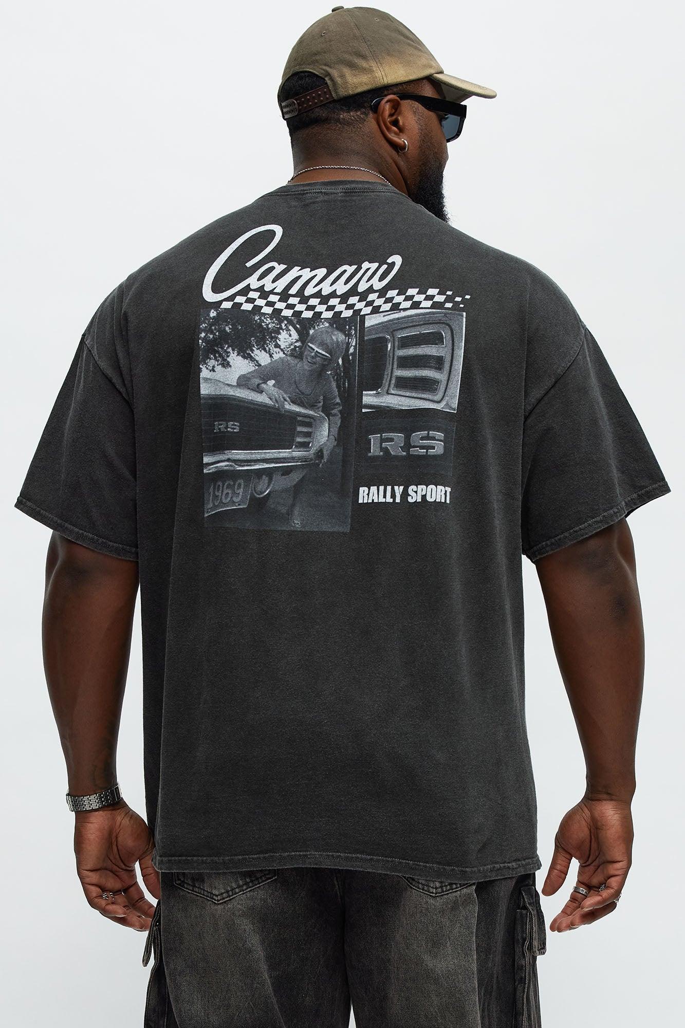 Chevy Camaro Rally Sport Short Sleeve Tee - Black Product Image