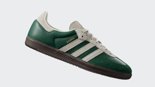 adidas Samba OG Sneaker in Collegiate Green/cream White at Nordstrom, Size 14 Women's Product Image