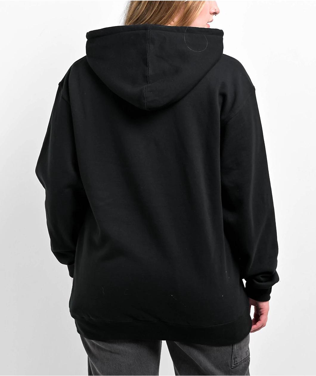 Schaf Bulldog Black Hoodie Product Image