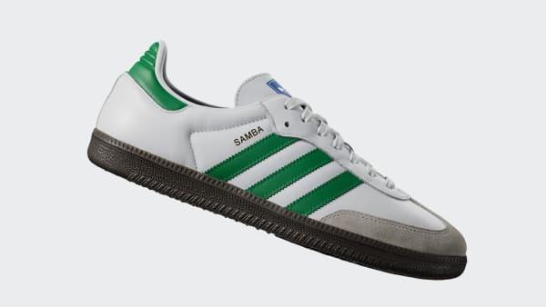adidas Samba OG Sneaker in Collegiate Green/cream White at Nordstrom, Size 14 Women's Product Image
