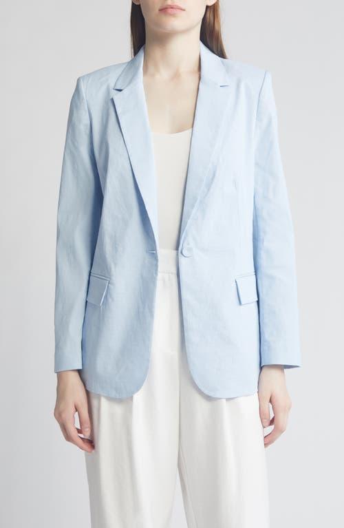 Bria Viscose Linen Cutaway Blazer Jacket Product Image