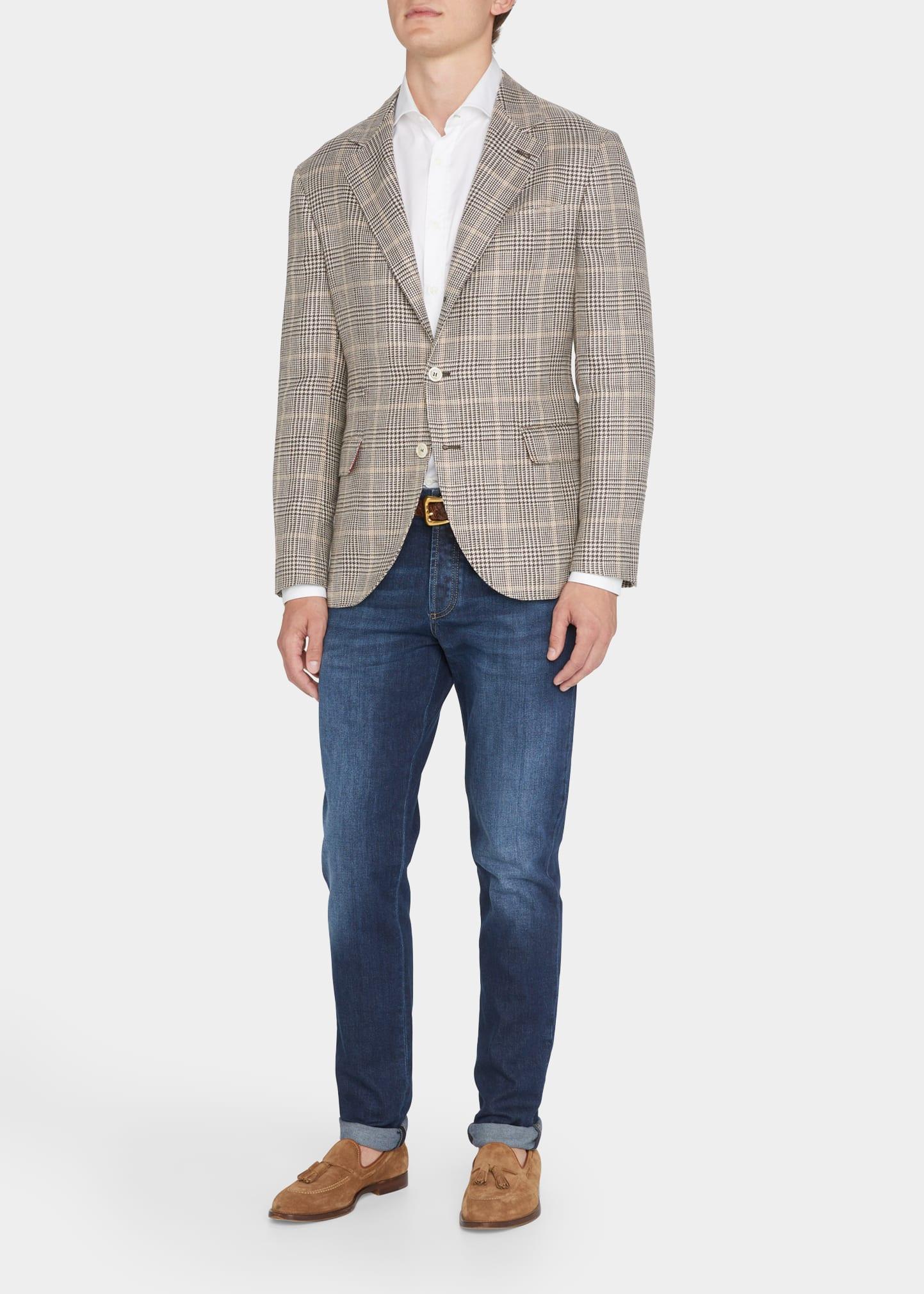 Mens 5-Pocket Denim Jeans Product Image