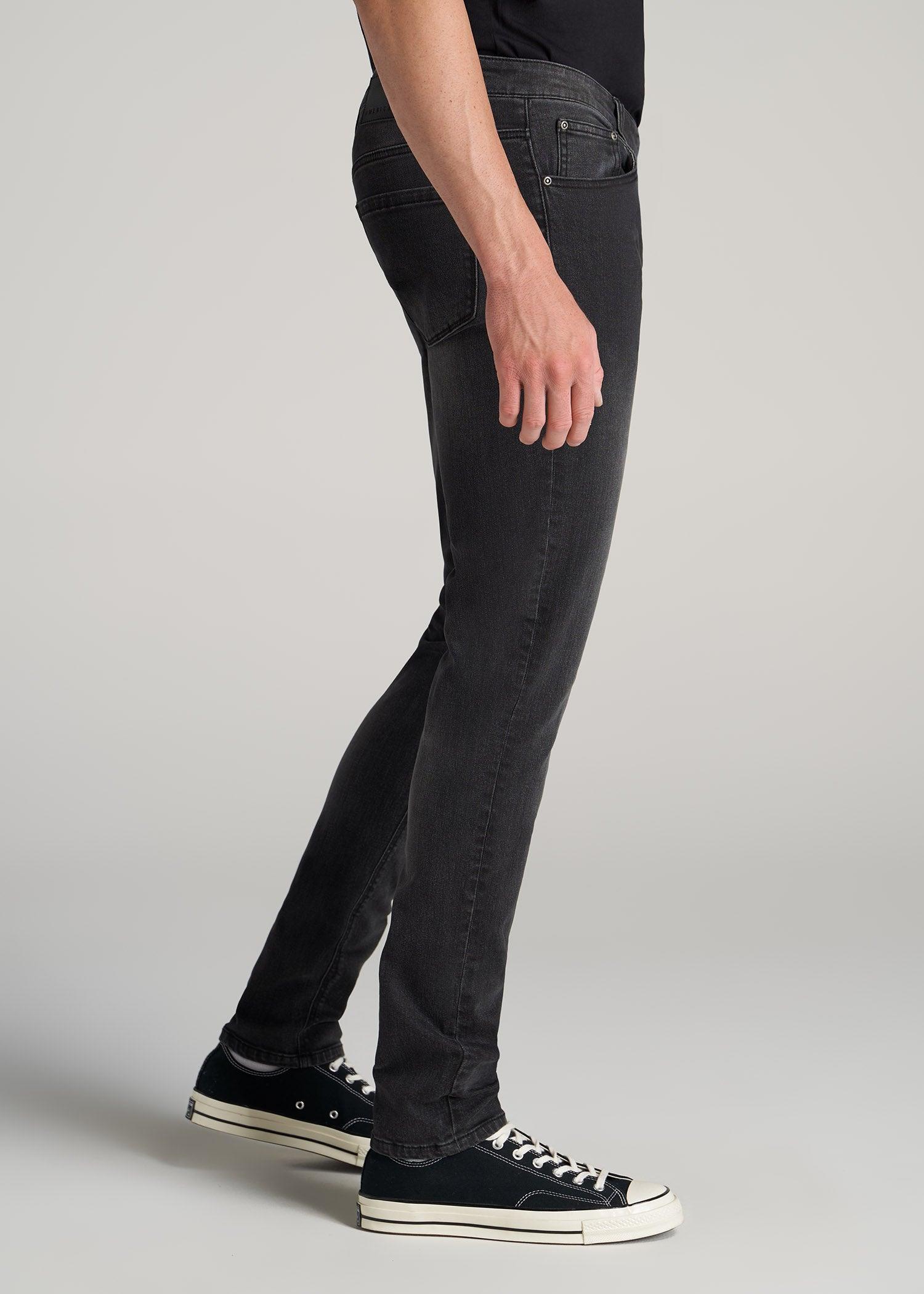 Travis SKINNY Jeans for Tall Men in Dark Smoke Product Image