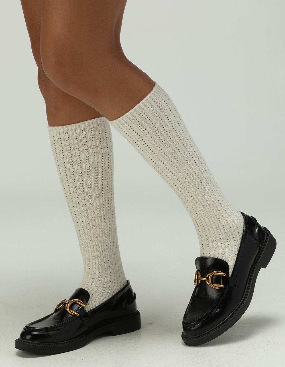 FULL TILT Ribbed Knee High Womens Socks Product Image