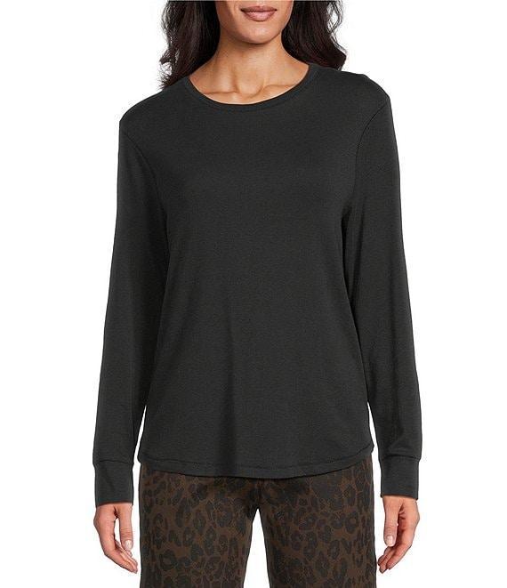 Westbound Long Sleeve Crew Neck Knit Tee Product Image