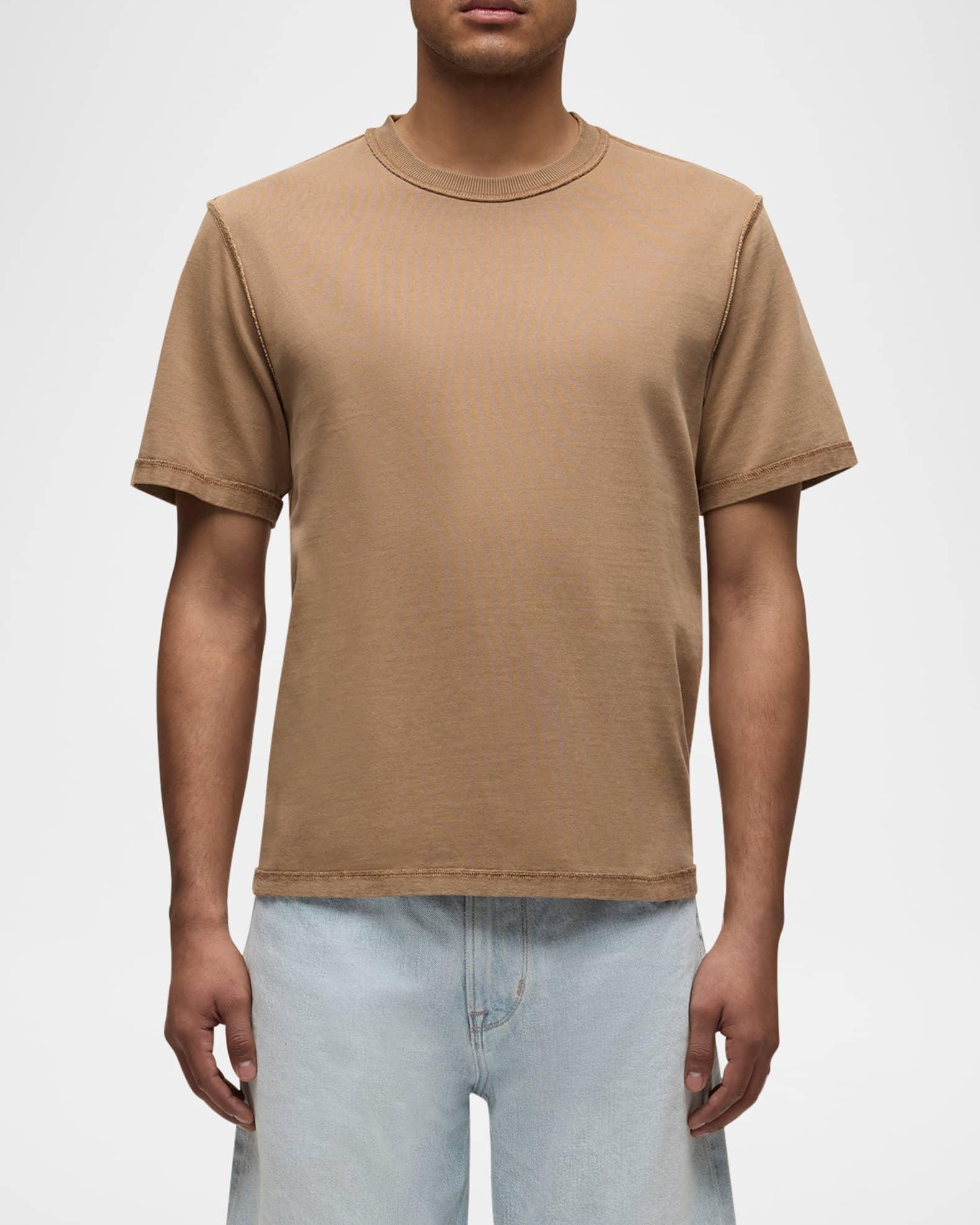 Men's Heavyweight Cotton Crewneck Tee Product Image