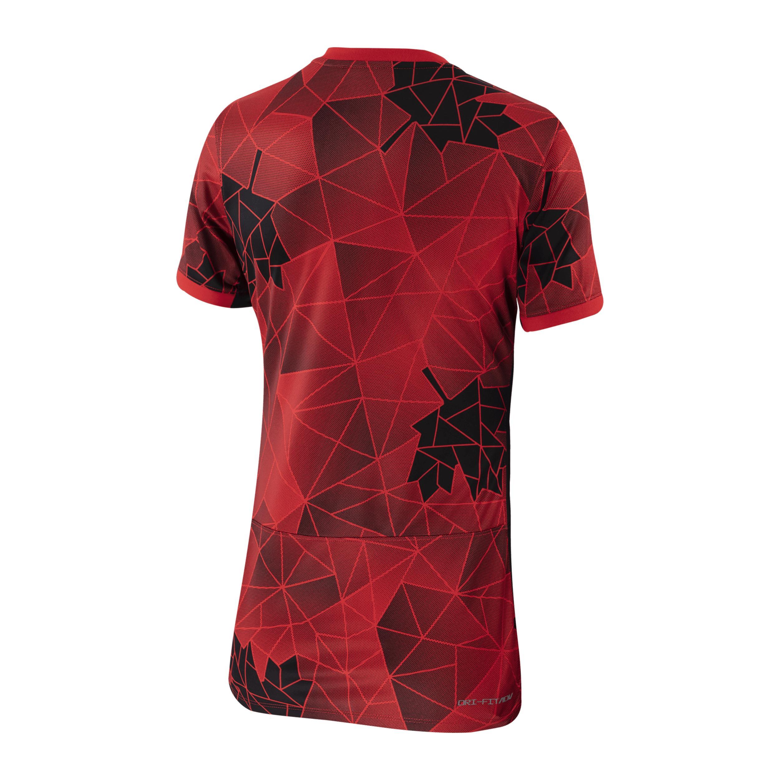 Canada 2023 Stadium Home Nike Women's Dri-FIT Soccer Jersey Product Image