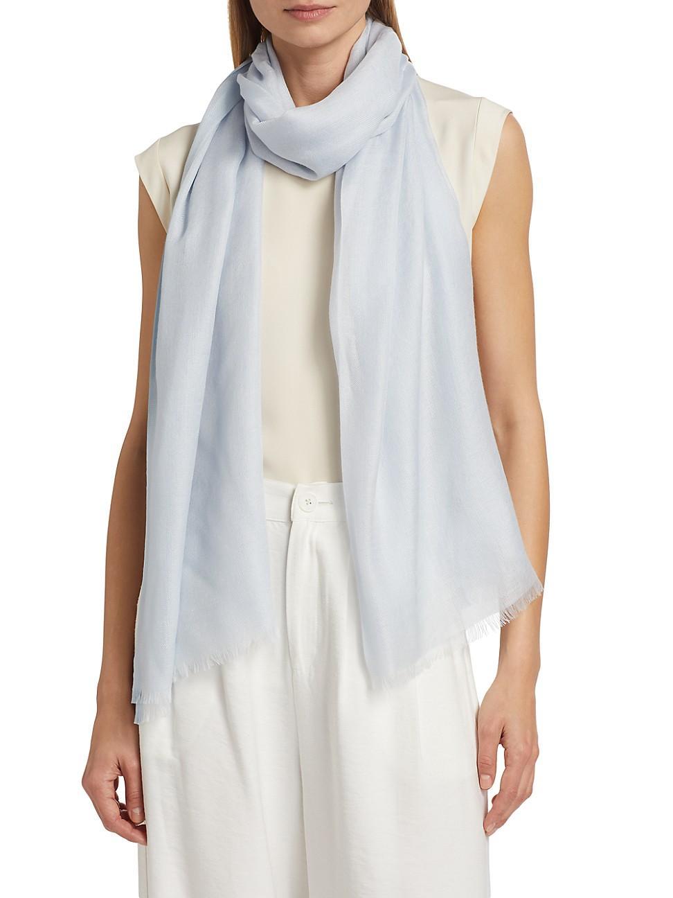 Womens Aria Cashmere & Silk-Blend Stole Product Image