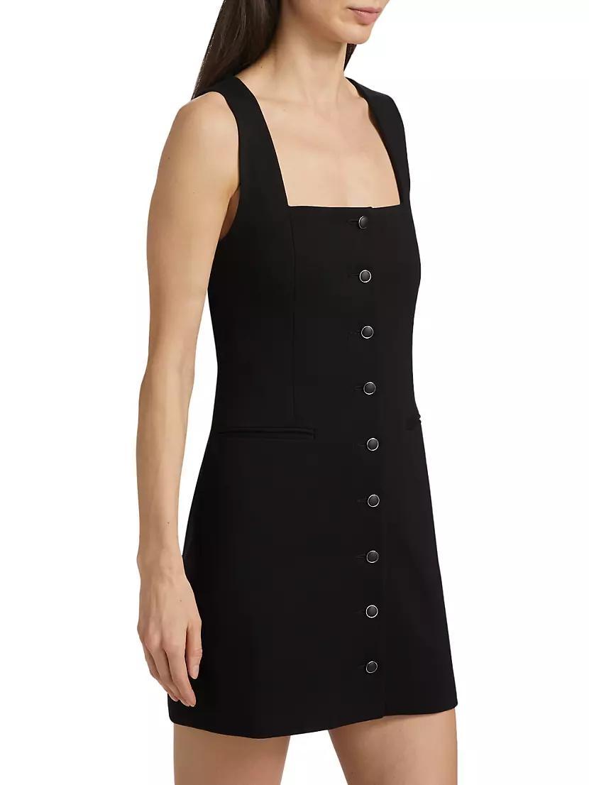 Marianne Button-Front Minidress Product Image