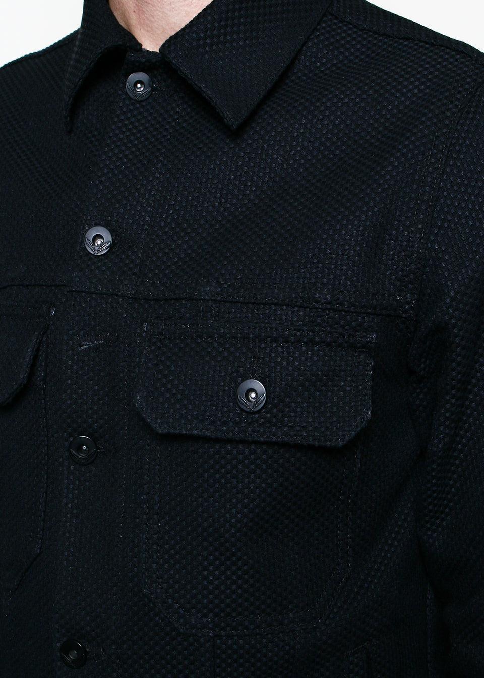 Cruiser Jacket // 15oz Stealth Sashiko Product Image